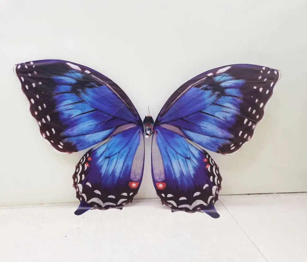 Parachute Umbrella Head Cloth Fluttering Wing Butterfly Aircraft Bionic Butterfly Remote Control Full Set Ready to Fly