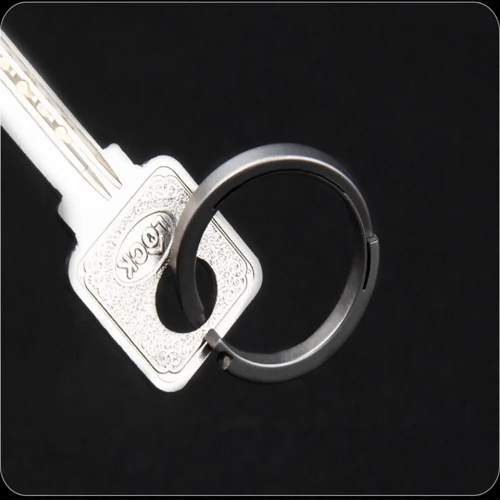 18/22/26/32mm Titanium Alloy Key Rings Quick Release Lightweight Titanium Alloy Keychains Universal Removable