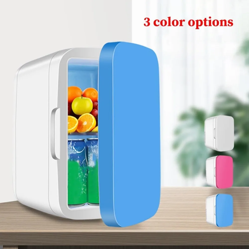 침실용 8리터 미니 냉장고, 사무실용 단일 도어 소형 냉장고, 칸막이가 있는 스킨케어 냉장고, 휴대용 온도 조절기