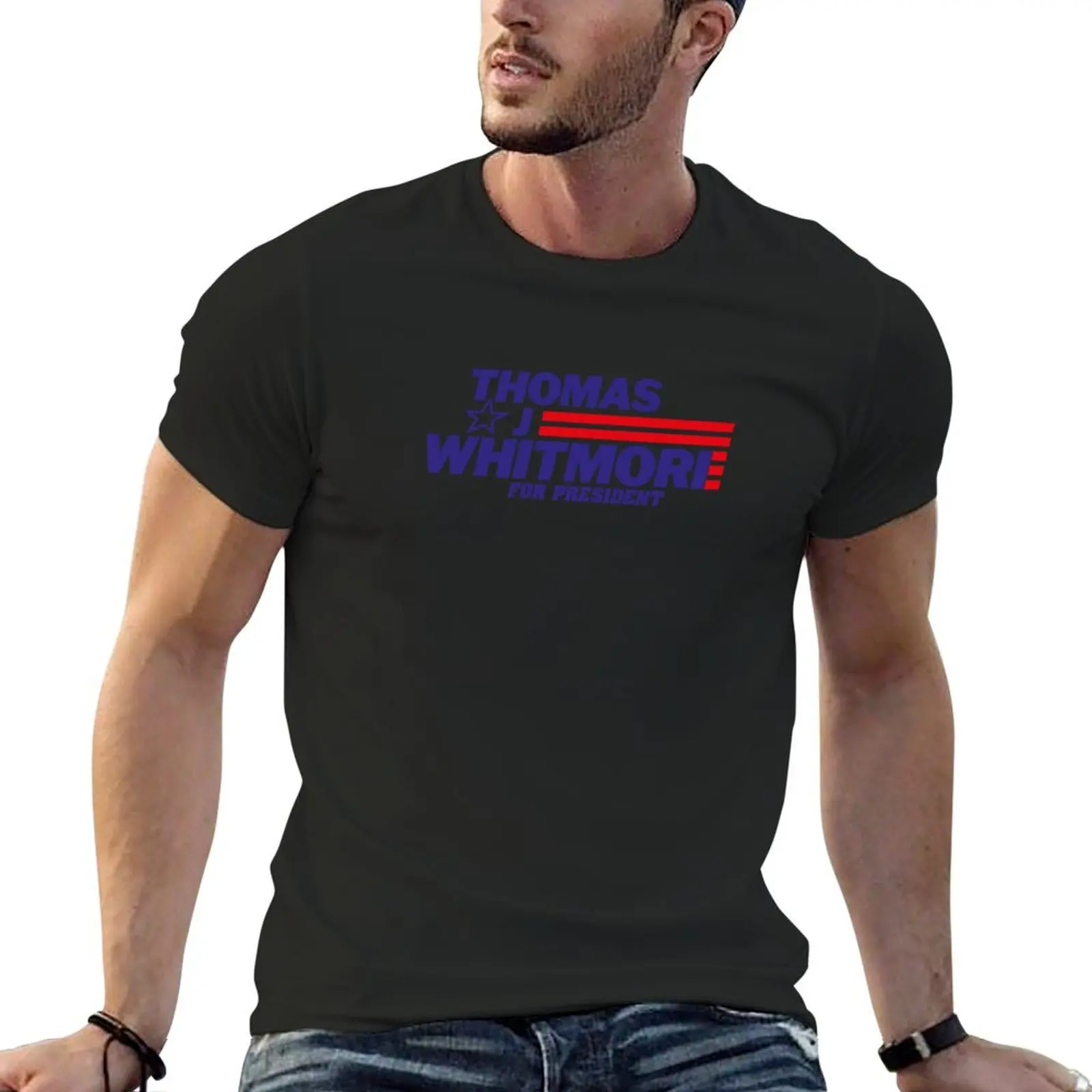 

Whitmore for President! T-Shirt summer top graphic shirts new edition mens graphic t-shirts big and tall