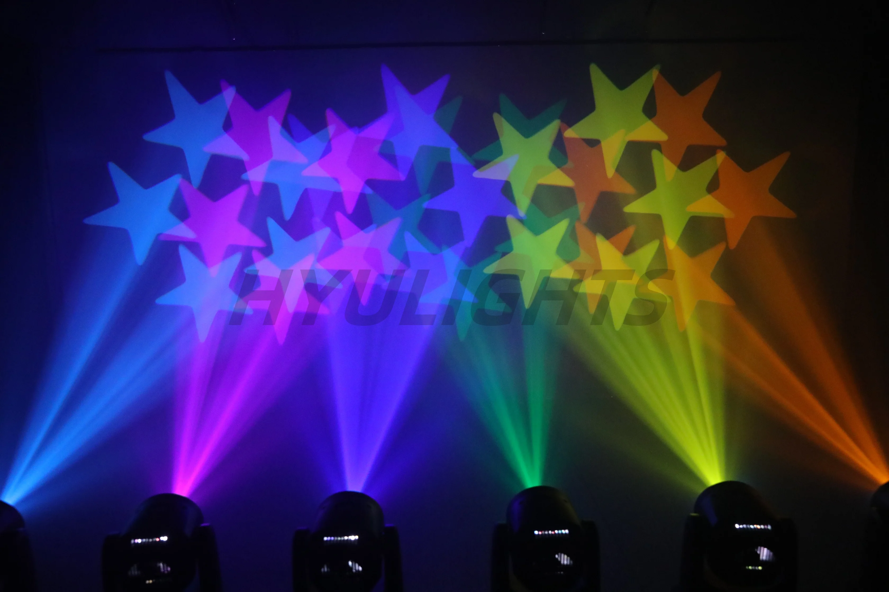 150W Bee Eye Gobo Moving Head Lights 6X12W RGBW Stage Lights DMX512 DJ Lights For Disco Party Club Bar Show