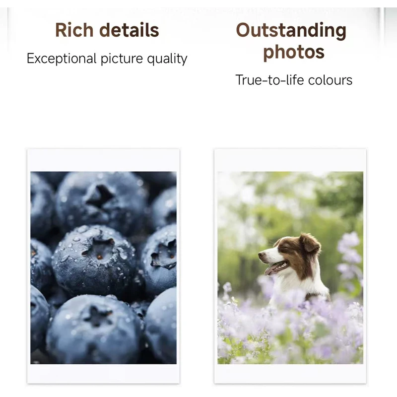 طابعة صور الجيب Xiaomi Mijia Pro AR Video Photo Bluetooth Connection المتكاملة لتغطية الأفلام الأوتوماتيكية والطباعة عالية الدقة