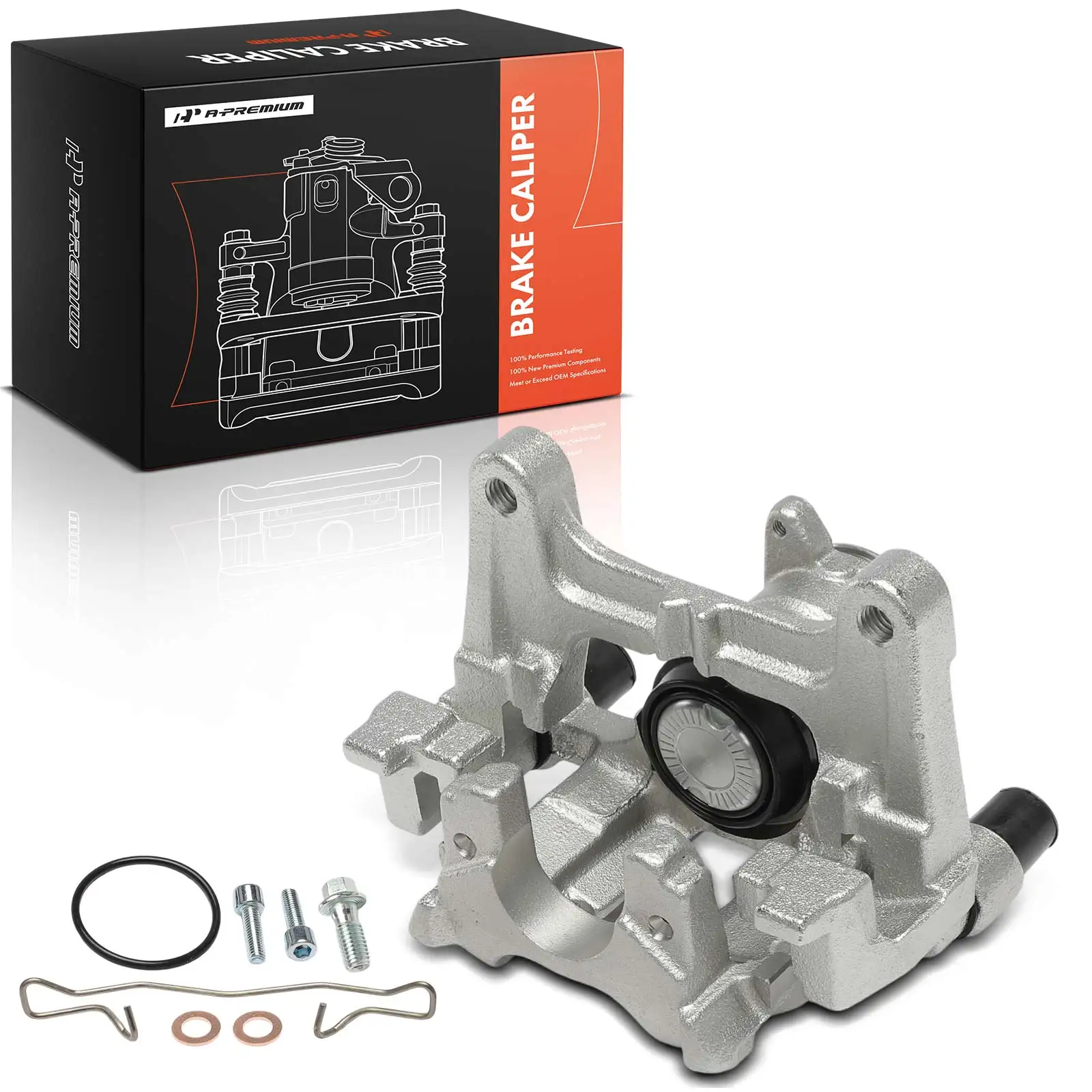 A-Premium Rear Left Brake Caliper with Bracket for Buick Envision 2016 2017