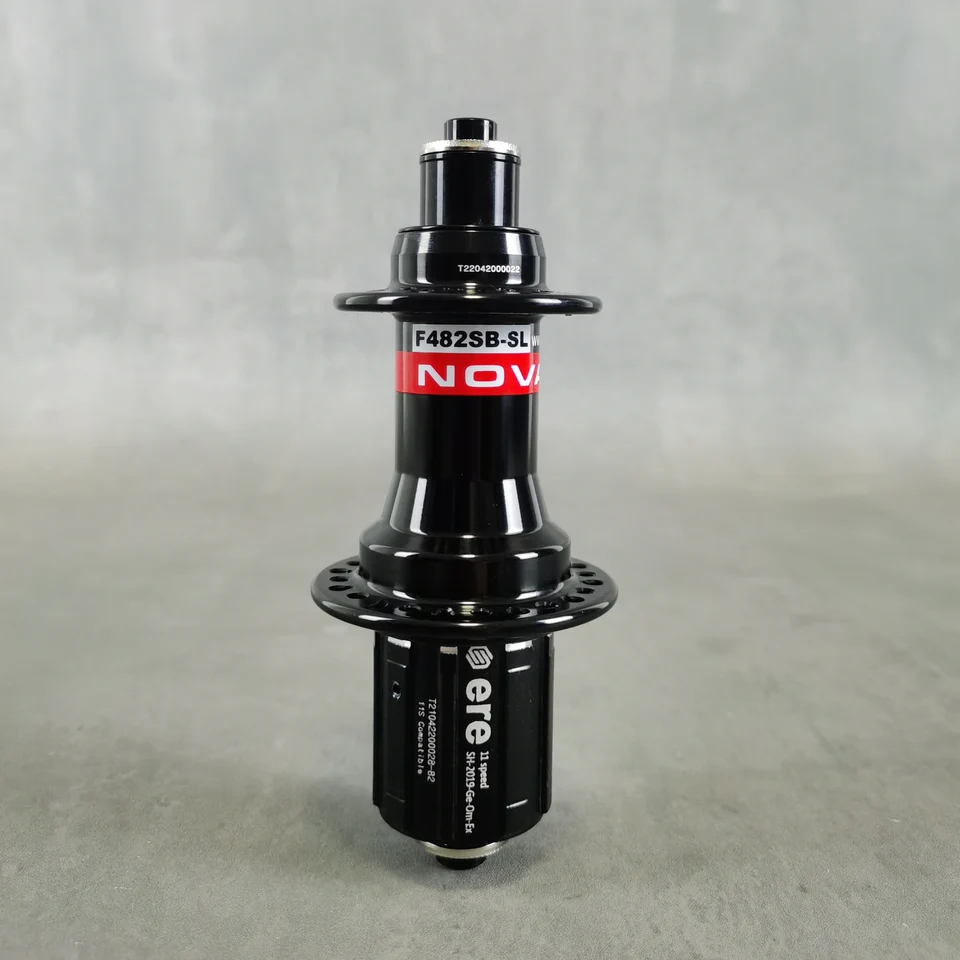 Novatec F482SB-SL road bike hubs Rear 225g black 9/10/11S 24/28/32