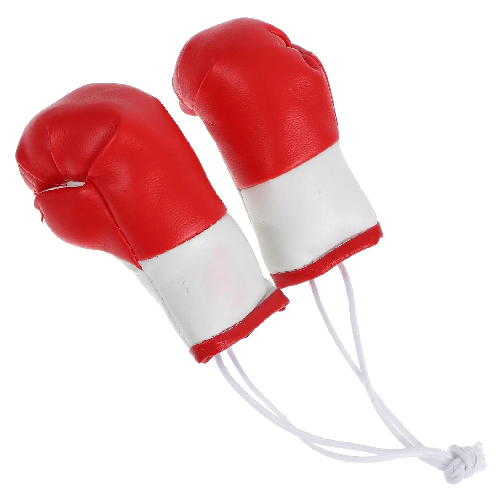 

2Pcs Mini Boxing Gloves Car Mirror Ornament Stylish Blue Cotton Decorative Accessories Hanging Toys Sports Gloves Car Decoration