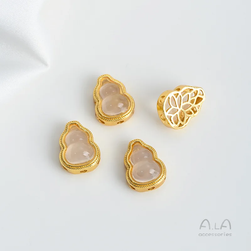 Cuentas espaciadoras de ágata roja del Sur natural, ágata blanca caramelo, calabaza, pata de gato y flor de durazno para joyería DIY y colgantes