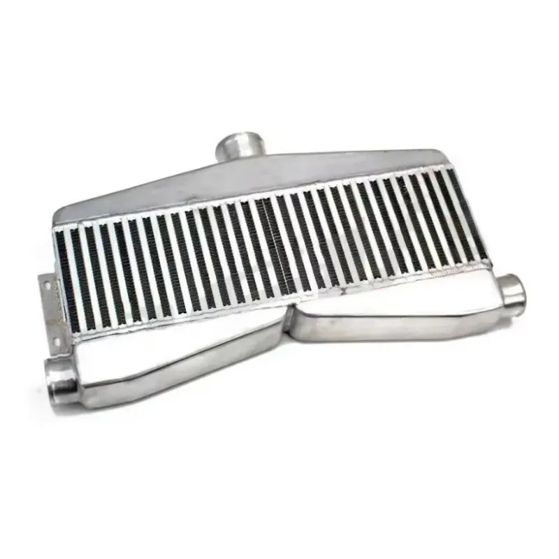 2-In-1-Out Twin Turbo Intercooler Car Intercooler Suitable for Mustang 2004-2016 4.6 V8