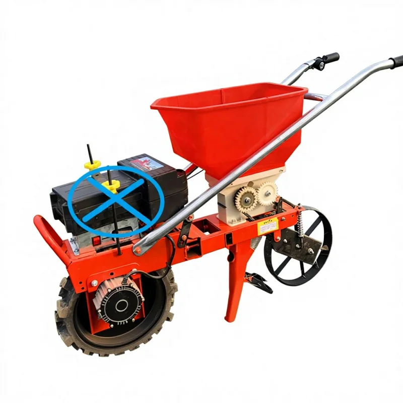 Compact Gas Tiller Powerful Soil Cultivation For Home Vegetable Gardens & Lawn Care. Effortless Operation.