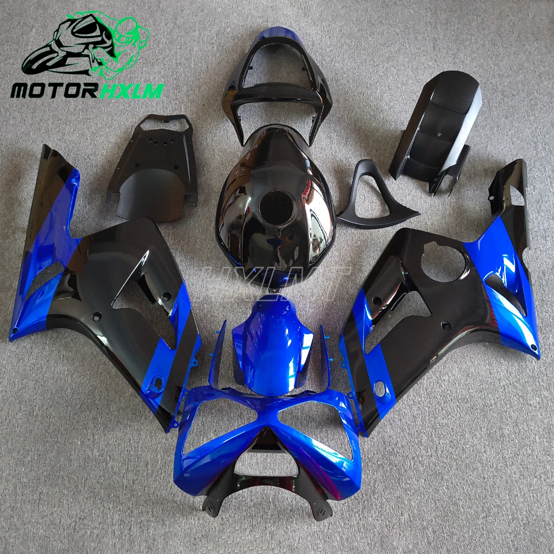 New ABS Whole Motorcycle Fairings Kit For KAWASAKI Ninja ZX-6R ZX6R 636 2003 2004 Bodywork Set Custom Fairings Kits