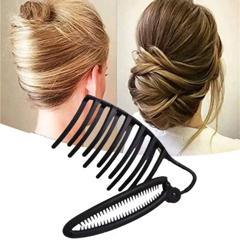 Ferramenta de estilo grampos de cabelo torção requintado penteado fixação plástico moda titular trança para mulheres diy acessórios para o cabelo