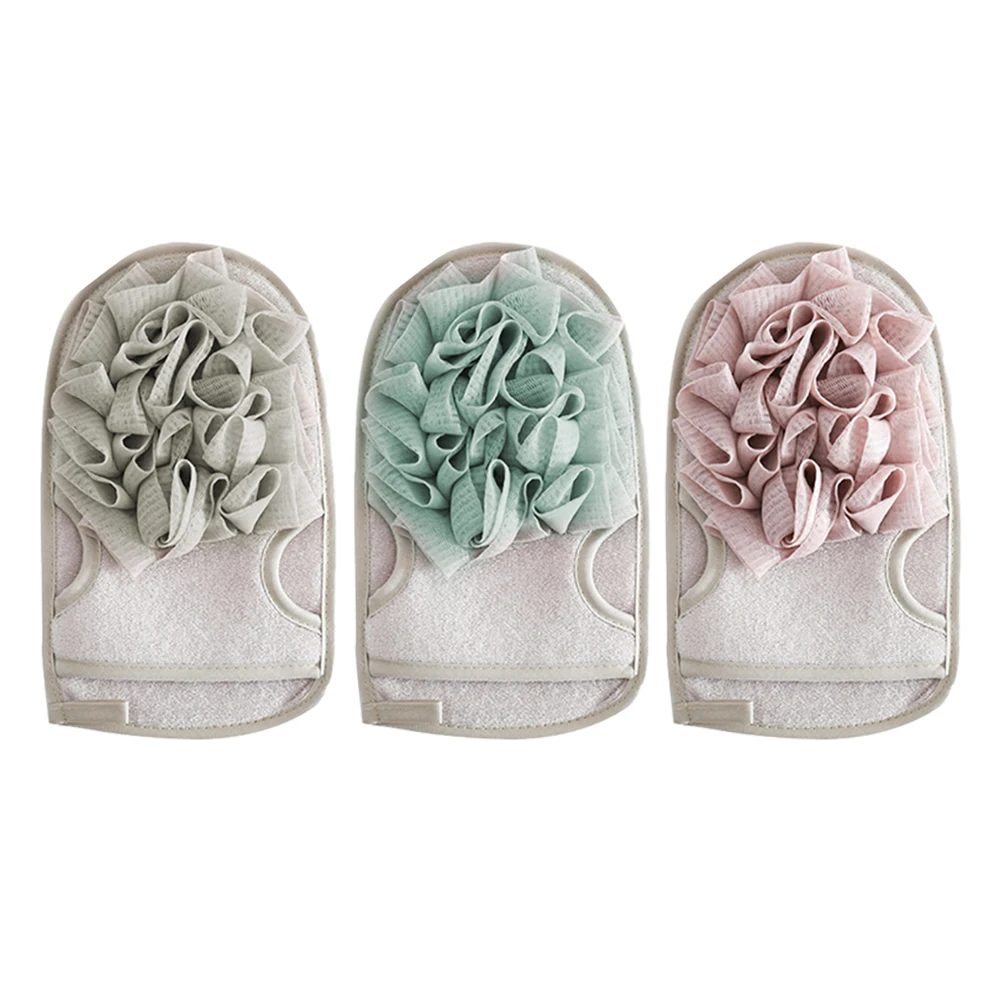 

3Pcs Bath for Body Exfoliating Shower Accessories Hanging Rope Suitable for Family Travel Hotels Back Scrubber Gifts