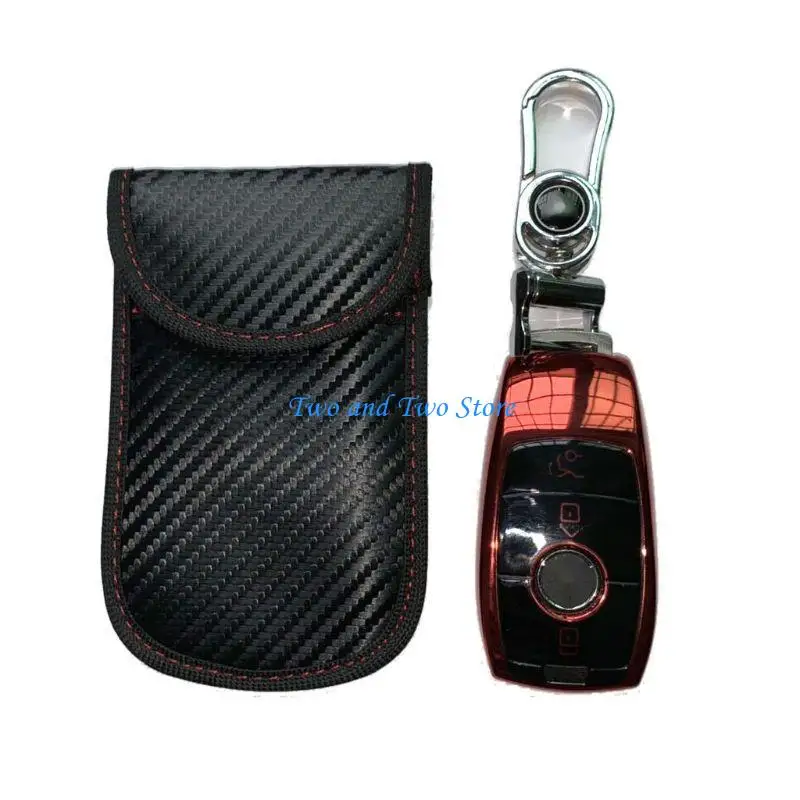 HX6F Car for Key Blocking Faraday Bag for Key Security Box RFID Blocking Anti-Hacking for Case Blocke