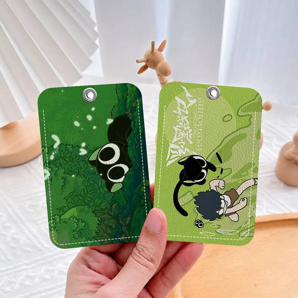 

Animation Legend Of LUOXIAOHEI Personalised Holder Suitable For Bank Card,Subway, Bus Card Wallet Card Case Badge Holder
