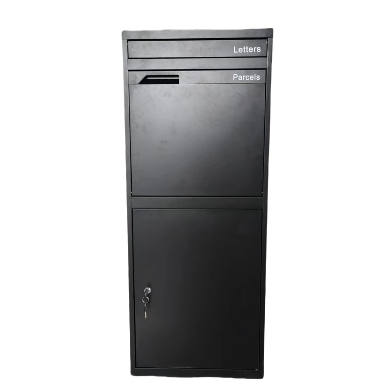 

Большой отдельностоящий металлический почтовый ящик для дома, квартиры, улицы, для посылок