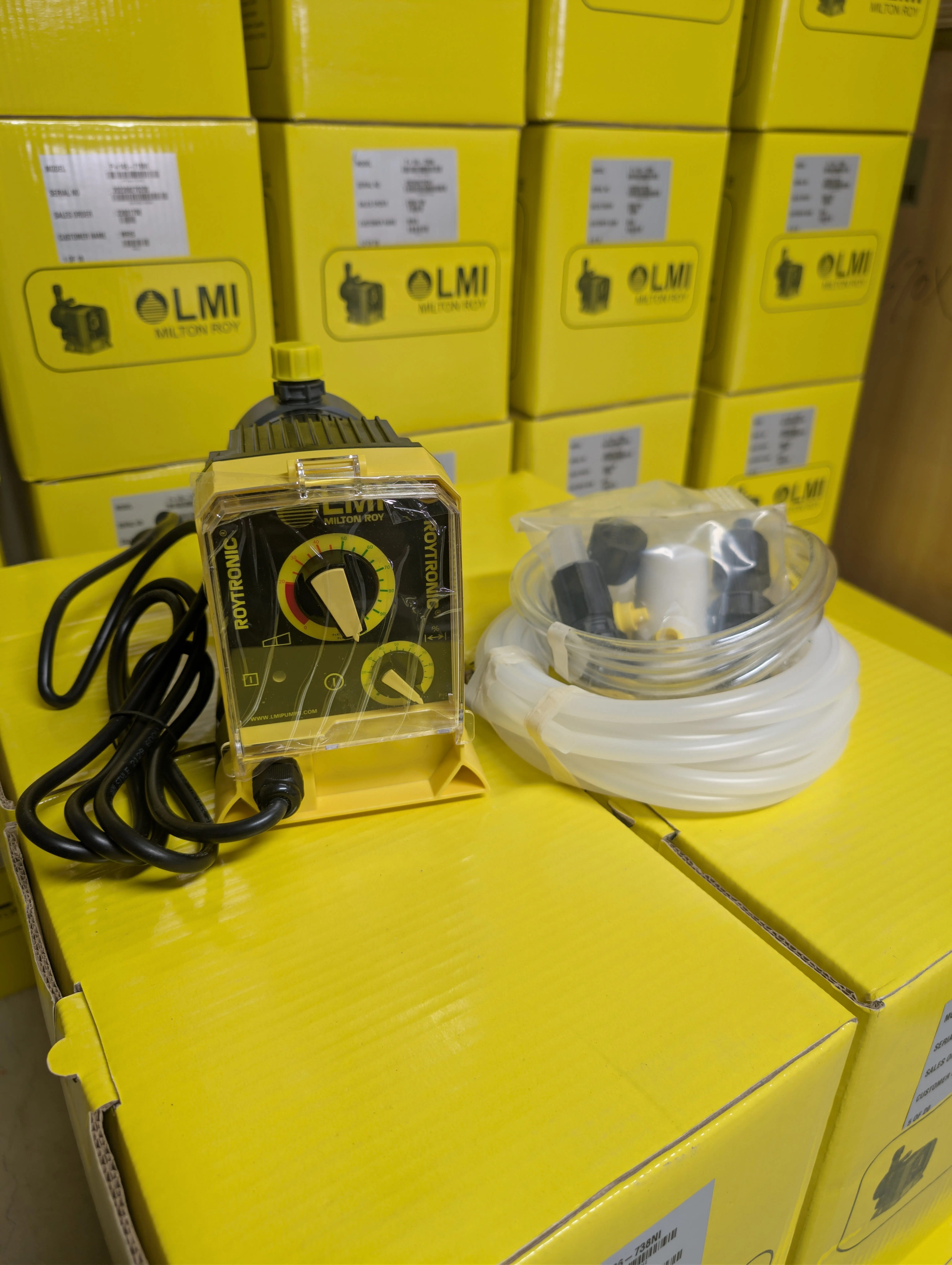 100% Original & Genuine Milton Roy LMI Digital Micro-Dosing Electromagnetic Metering Pump Low Pressure Fully Automatic Control
