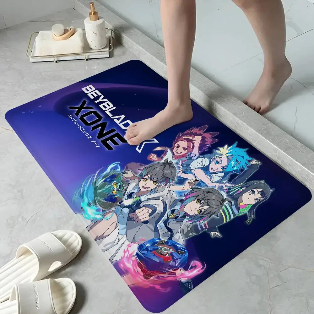 B-BeybladeS X Classic Floor Mat INS Style Soft Bedroom Floor House Laundry Room Mat Anti-skid Household Carpets