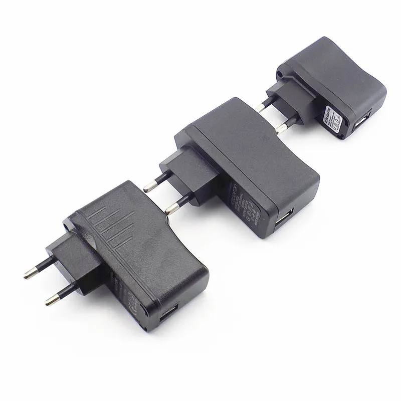 USB Port DC 5V 0.5A/1A/2A/3A 1000ma AC to DC Power plug Adapter supply Charger micro Charging For LED Strip Lights phone US EU