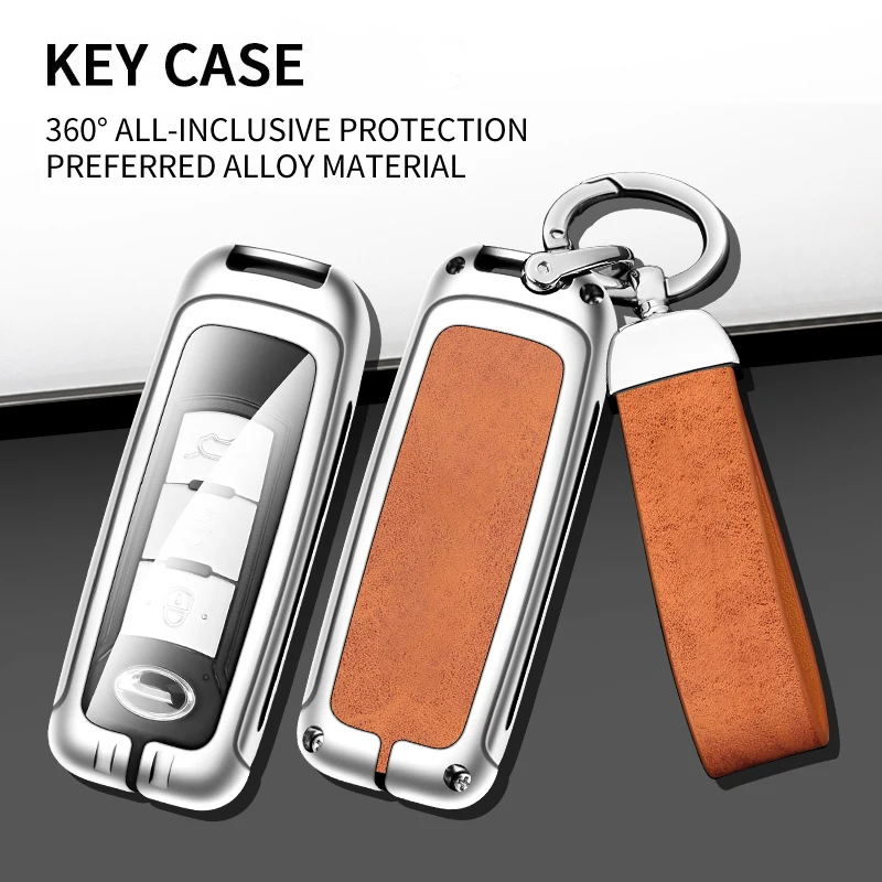 Capa Protetora para Chave de Carro GAC Trumpchi GS3 GA3 GA4 GS4 GS5 GA5 GA6 - Acessórios e Gadgets Automotivos Duráveis