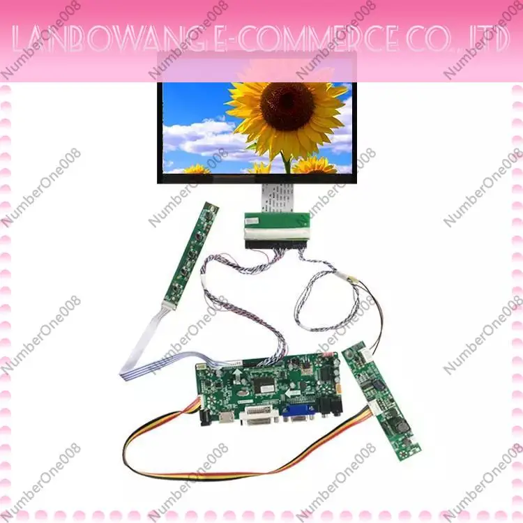 High Brightness Industrial Screen 7 Inch TFT IPS LCD Display 1280x768 Industrial Panel Driver Solution