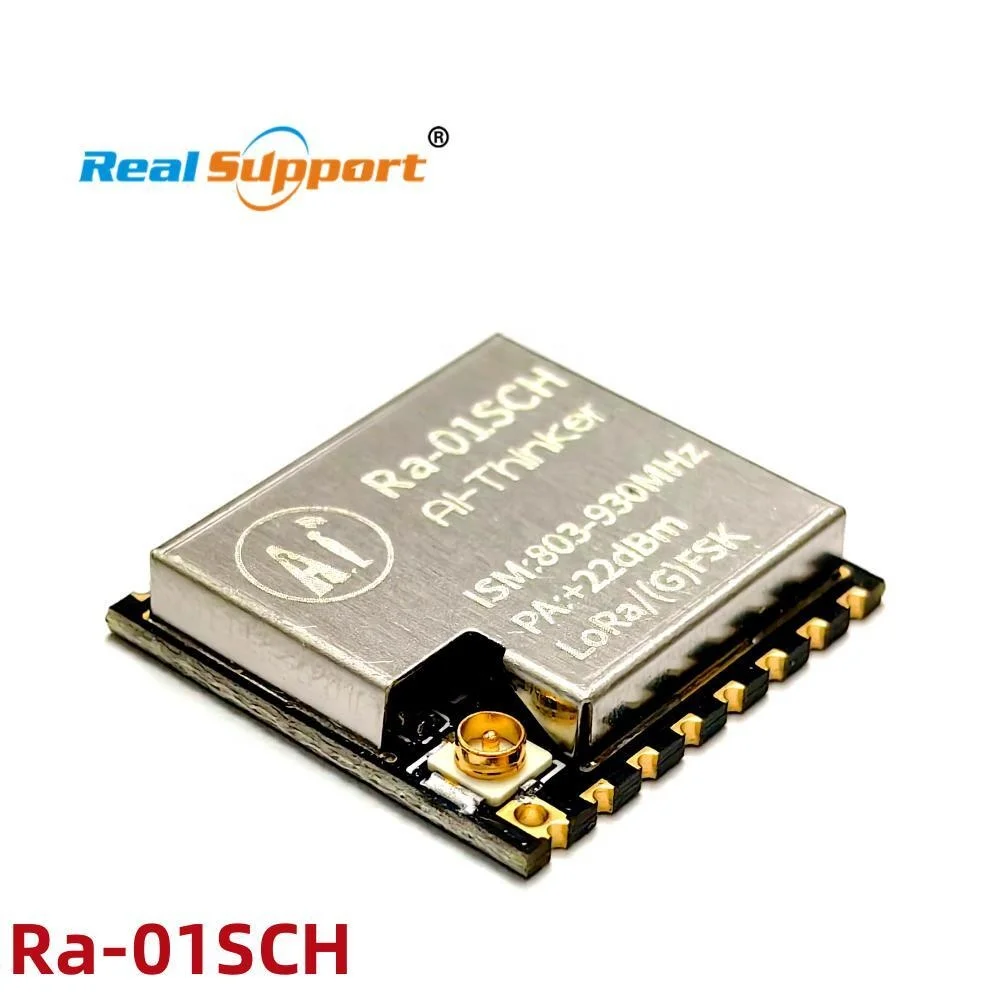 Ra-01SCH LoRa 868MHz 915MHz For Water Meter Smart Parking with LLCC68 ultra-long distance spread spectrum communication module