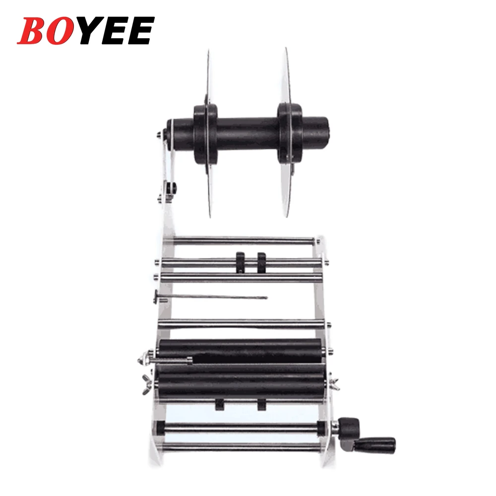 MT-30 manual  round bottle labeling machine Plastic bottle glass bottle hand labeling manual transparent label labeling machine