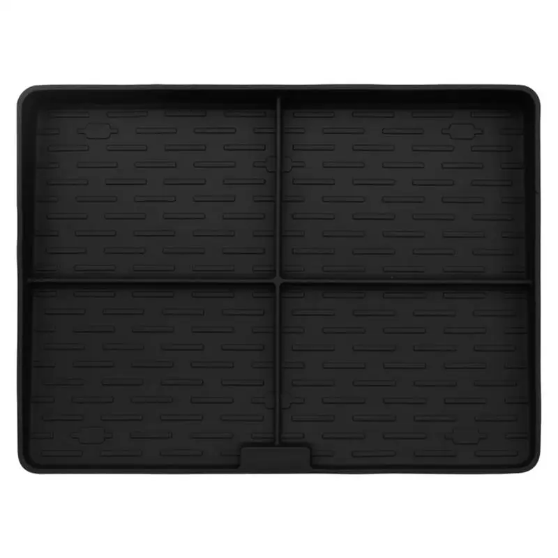 

Seasoning Organizer For Top Oven Heat Resistant Silicone Oven Tray Mat Kitchen Countertop Organizer Magnetic Over Oven Storage