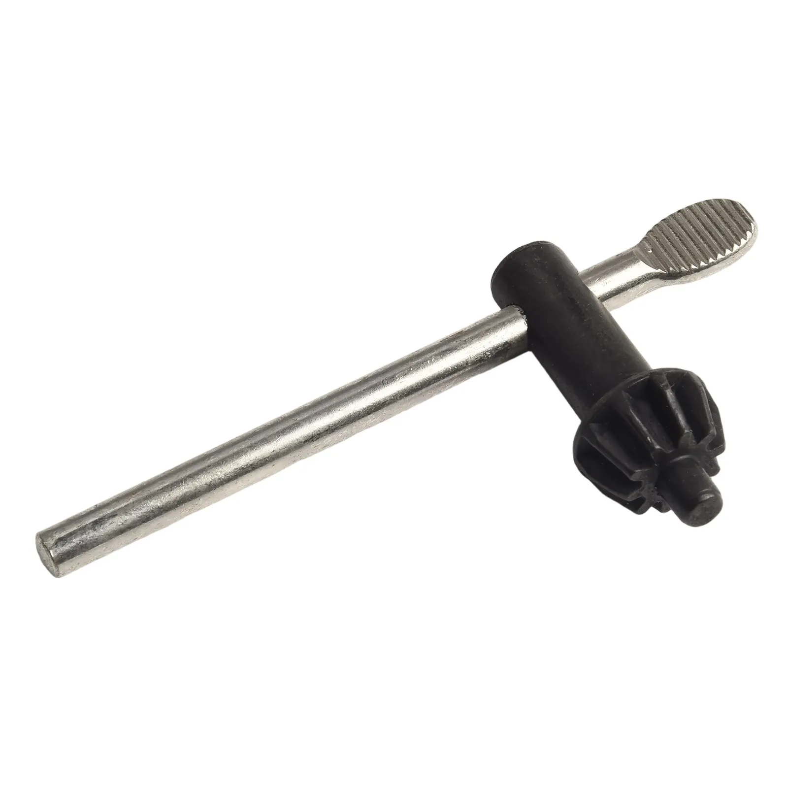 Black Chuck Key Chuck Tool Rubber Material Attaches To Drill Cord Compatible With Multiple Brands For 1 2 Inch Chucks