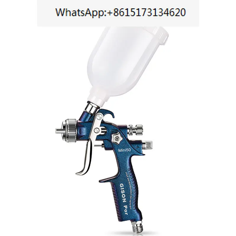 

Automotive Local Repair Paint Spray Gun Pneumatic High Atomization Small Coating Formaldehyde Removal 0.8/1.0 Caliber Spray Gun