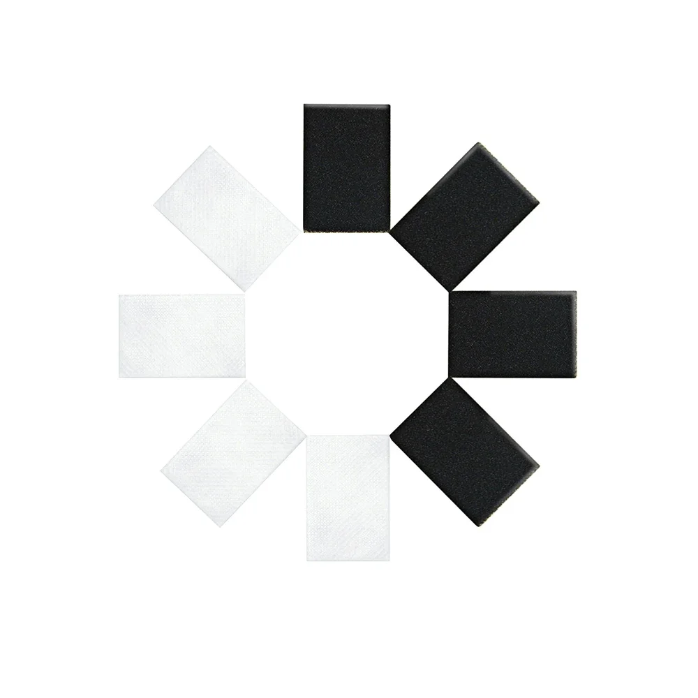 20/40 PCS Reusable Black Foam Filters and White Ultra-Fine Filters Compatible with Weinmann Prisma Ventilator