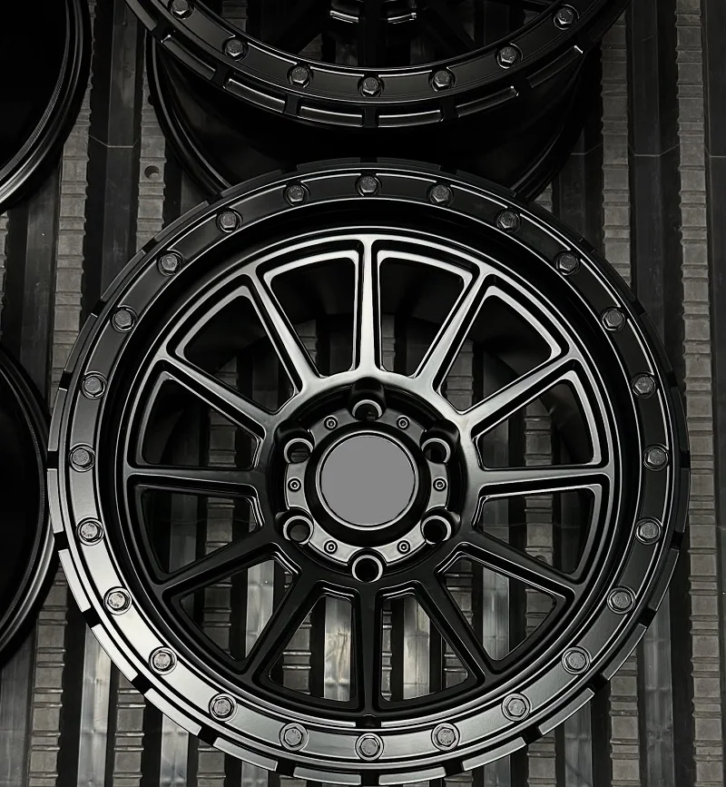 Off Road Car Rim Wheel Fitments Wheels 20 18 17 Inch Customize Rim Deep Lip Real Beadlock Passenger Wheels