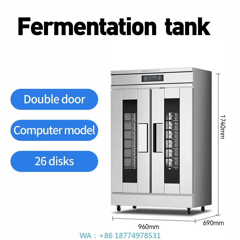 베이커리 장비용 캐비닛 발효기, 소규모 사업체 제조업체의 가열식 빵 발효기 보관 및 발효