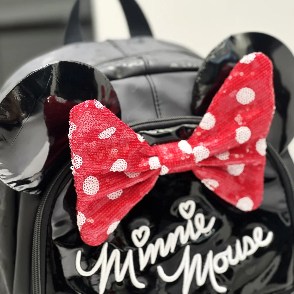 MINISO Disney Cartoon Backpack For Girls Smiggle Children\'s Schoolbag Large-capacity Hot-selling Schoolbag Kids Gift Lunch Bag