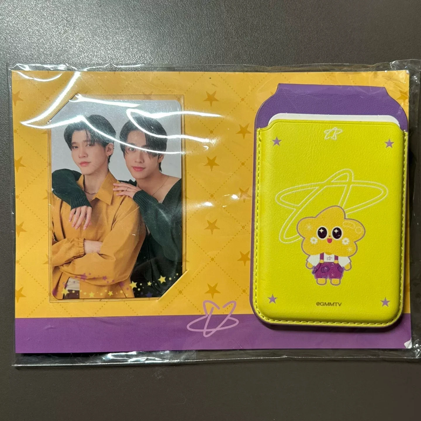 Official In Stock Gmmtv Thailand Stars Pondphuwin Permpoon Aouboom Ceri Magsafe Wallet Stand