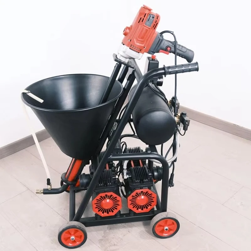 Construction Machinery Best Selling High-Pressure Spray Gun Coating Grouting Paint Cement Slurry Putty Spraying Machine