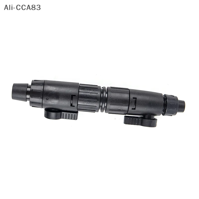 

(YY)1Pc 12/16mm Double Tap Quick Release Connector Aquarium Water Control Valve Hose Pipe Aquarium System Kit Fitting Accessory