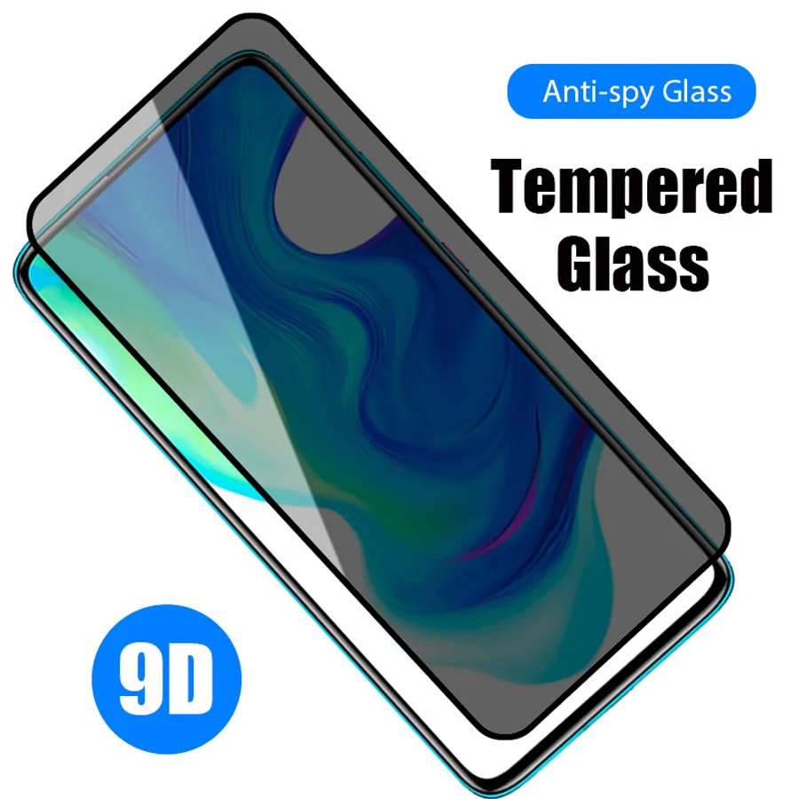 Полноэкранная защита для Huawei P30 P40 P20 Lite Pro, противошпионское стекло для Huawei Nova 5T Mate 20 30 10 Lite P Smart 2021 Z, стекло