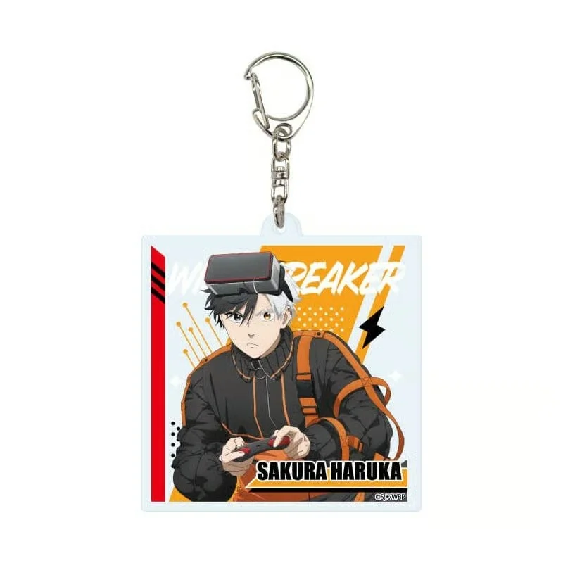 Wind Breaker 6cm Acrylic Keychain Umemiya Hajime Gamer Style Bag Decoration Christmas Gift for Anime Fans