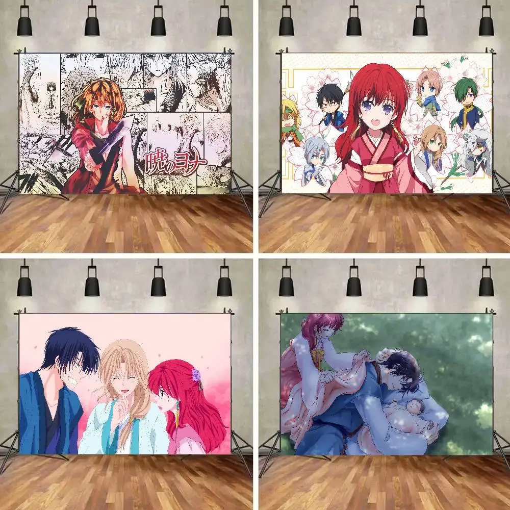 Yona Of The Dawn Anime Photography Backdrops Child Christmas Fireplace Decoration Background For Photo Studio