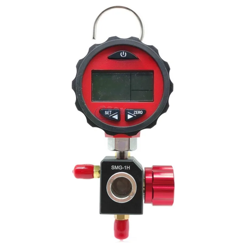 

Digital Pressure Gauge Single Gauge Valve SMG-1L/SMG-1H Low Pressure Refrigerant Fluorine Meter Filling Tool