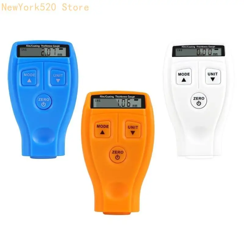 

N84C Painting Detector Electroplate Metal LCD Car Coating Thickness Gauge Calibration