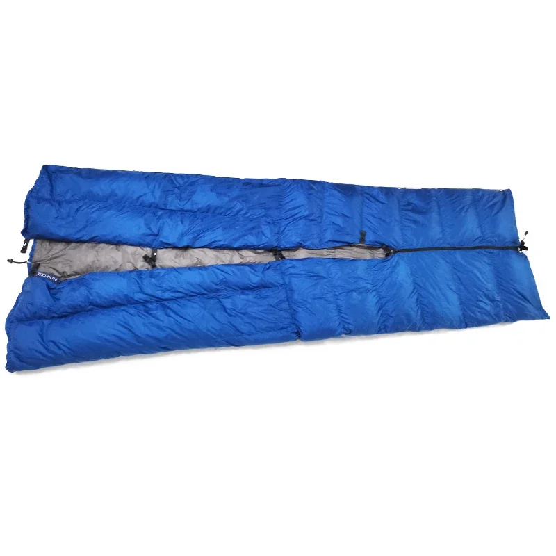 2026 In stock Hammock Under Quilt Sleeping Bag Packable Down Blanket Waterproof Camping Hiking Travel Multifunctional Blanket Qu