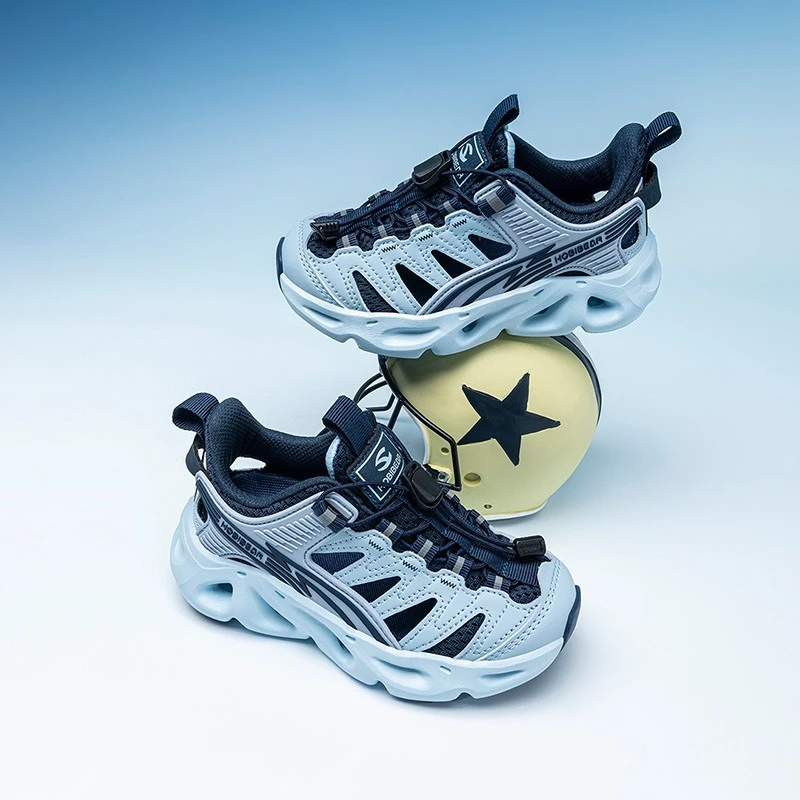 Breathable Hollow Kids Casual Sneakers Lightweight Soft Sole Running Shoes Perfect For Boys Girls Outside Sports Daily Play