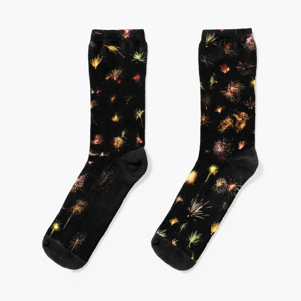 

fireworks Socks colored designer brand Socks Male Women's