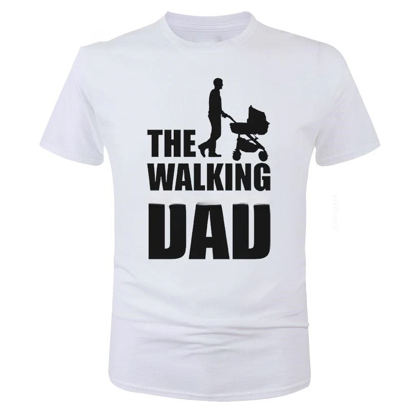 Abbigliamento uomo Hip Hop Homme Streetwear divertente stampa t-shirt top Tees Dicky Ticker The Walking Dad Tshirt vestiti anime harajuku