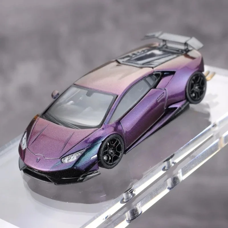 FY 1/64 Huracan LP610-4 APAxpo alliage véhicule à moteur modèles moulés sous pression voiture jouets Collection cadeaux de noël pour garçon