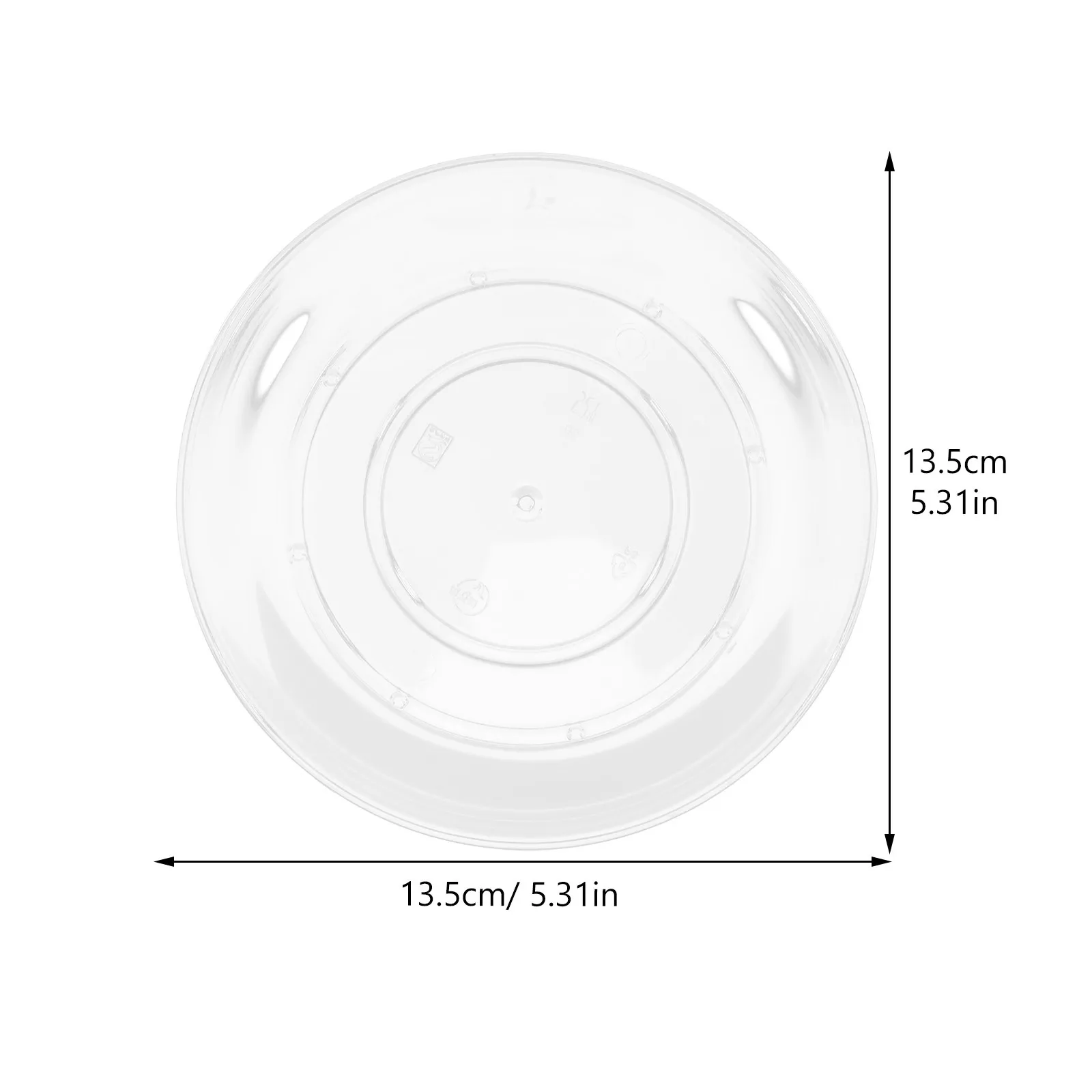 20pcs Transparent Serving Platters Dipping Bowls For Sauce Mustard Soy Condiments Appetizers Snacks Fruit Candy Chocolate Small