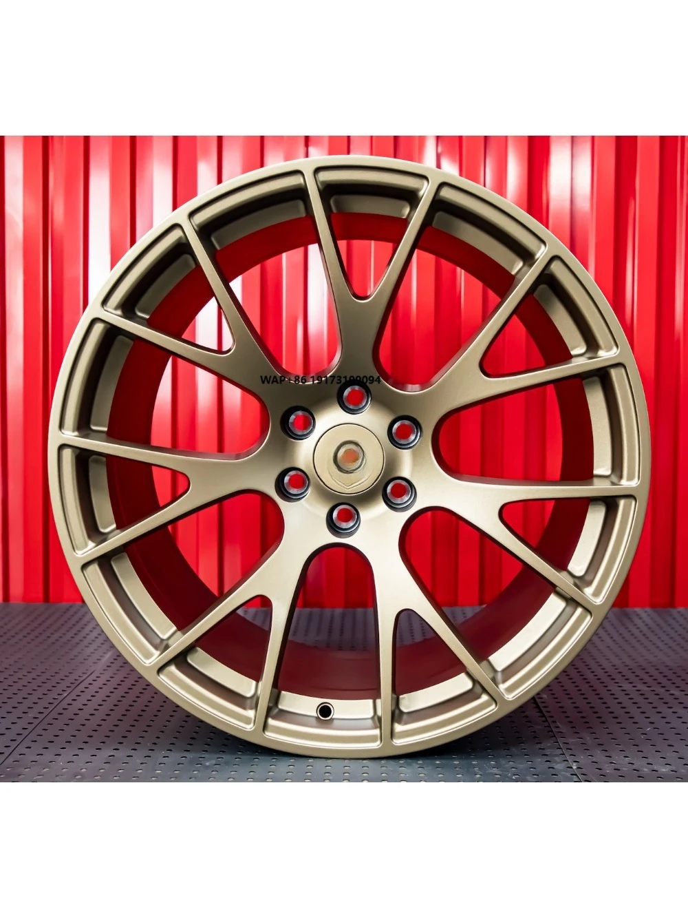 

Hellcat Style Rims 6-lug 19 Inch 6*114.3 Matte Bronze Passenger Car Forged Wheels Hubs for Dodge Viper Ram ACR Challenger