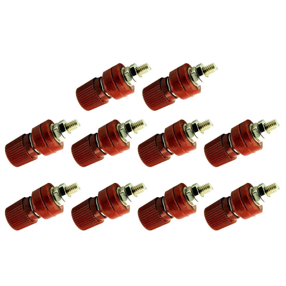 333 Type High Conductivity Red Black Screw Terminal Connectors for Electrical Equipment Including For Generators