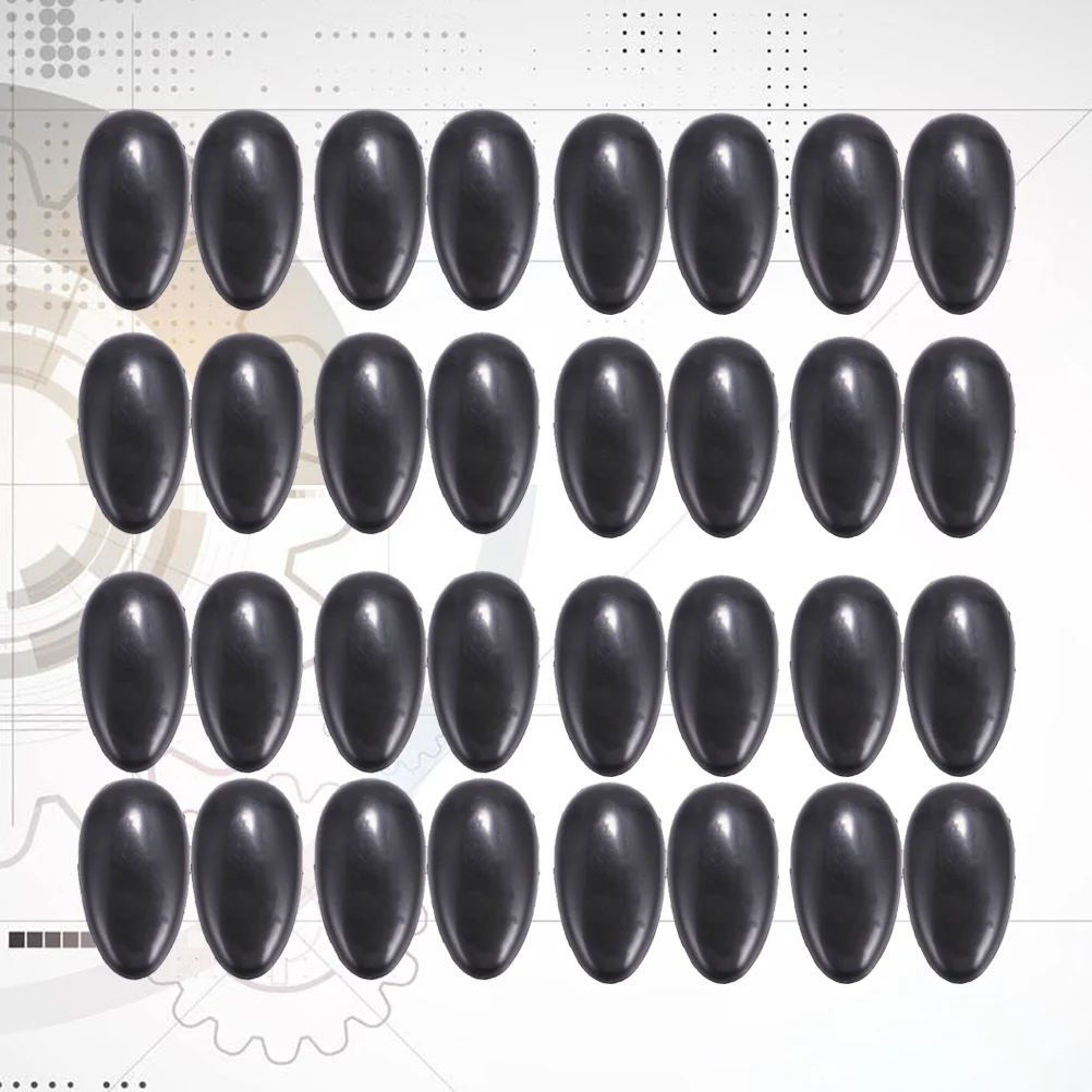 

50 Pair of Hair Dye Hair Coloring Ear Protector Ear Cover Hair Dyeing Accessories for Salon Home (Black)