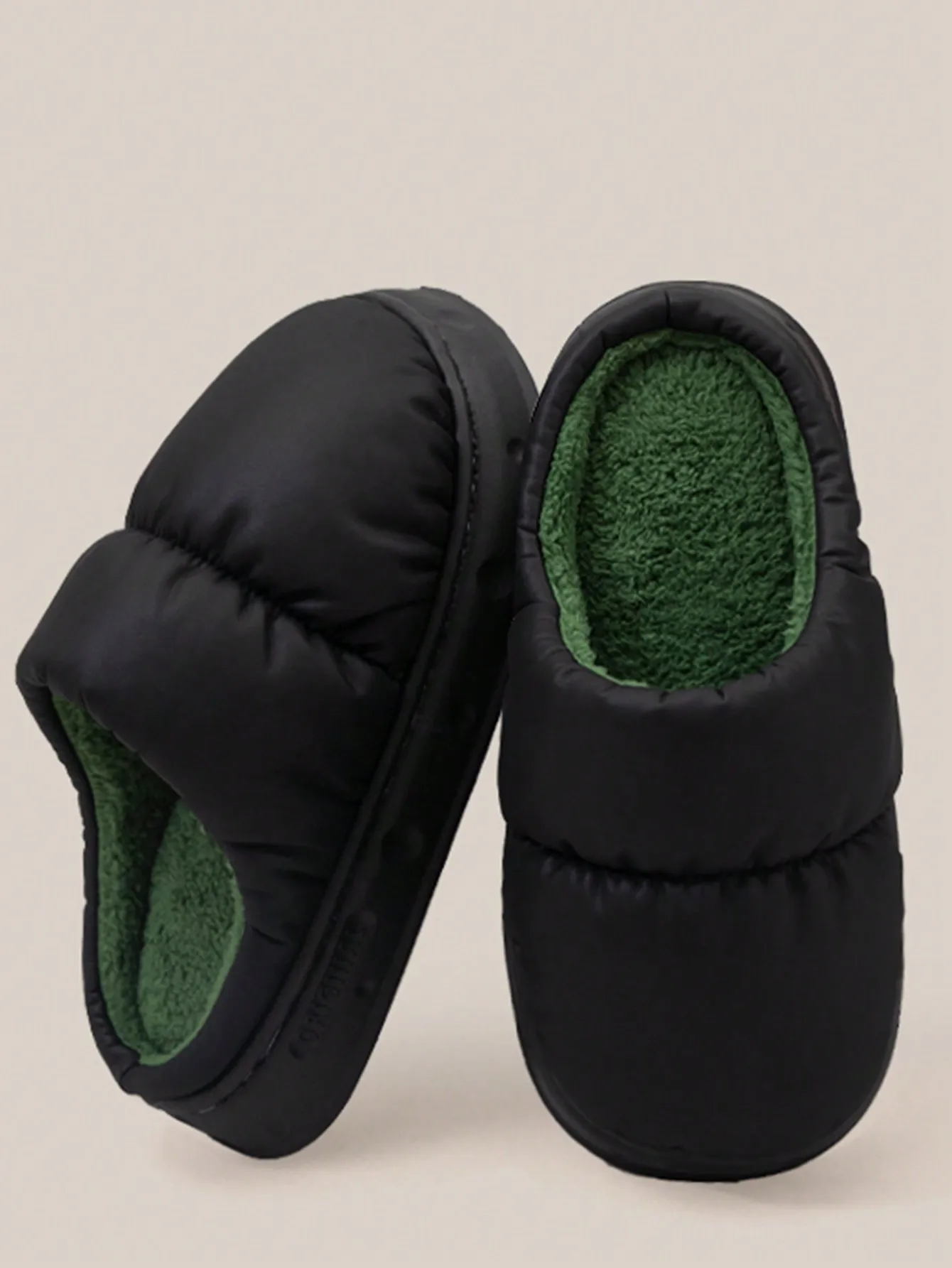 Men\'s Home Slippers Warm Shoes Indoor and Outdoor Non-slip Thick Bottom Casual Daily Home Cotton Shoes